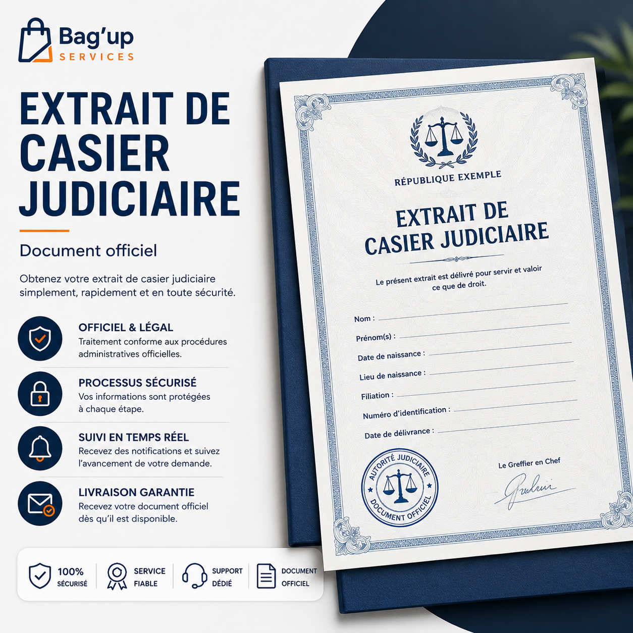 Extrait de Casier Judiciaire