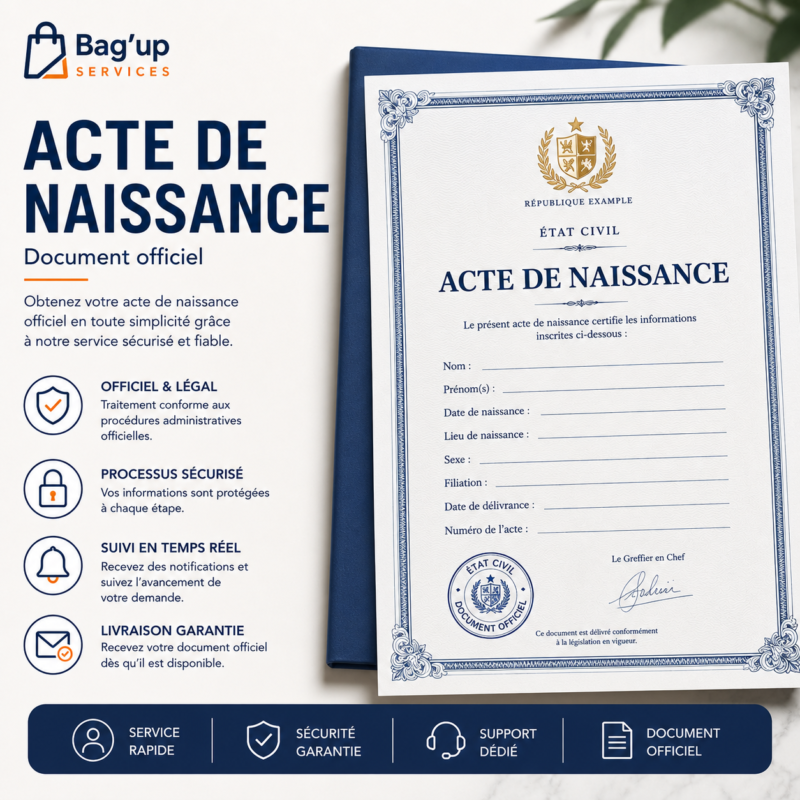 Acte de naissance